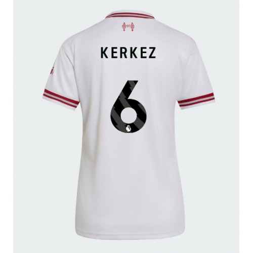 Dres Liverpool Milos Kerkez #6 Gostujuci za Žensko 2026-27 Kratak Rukav
